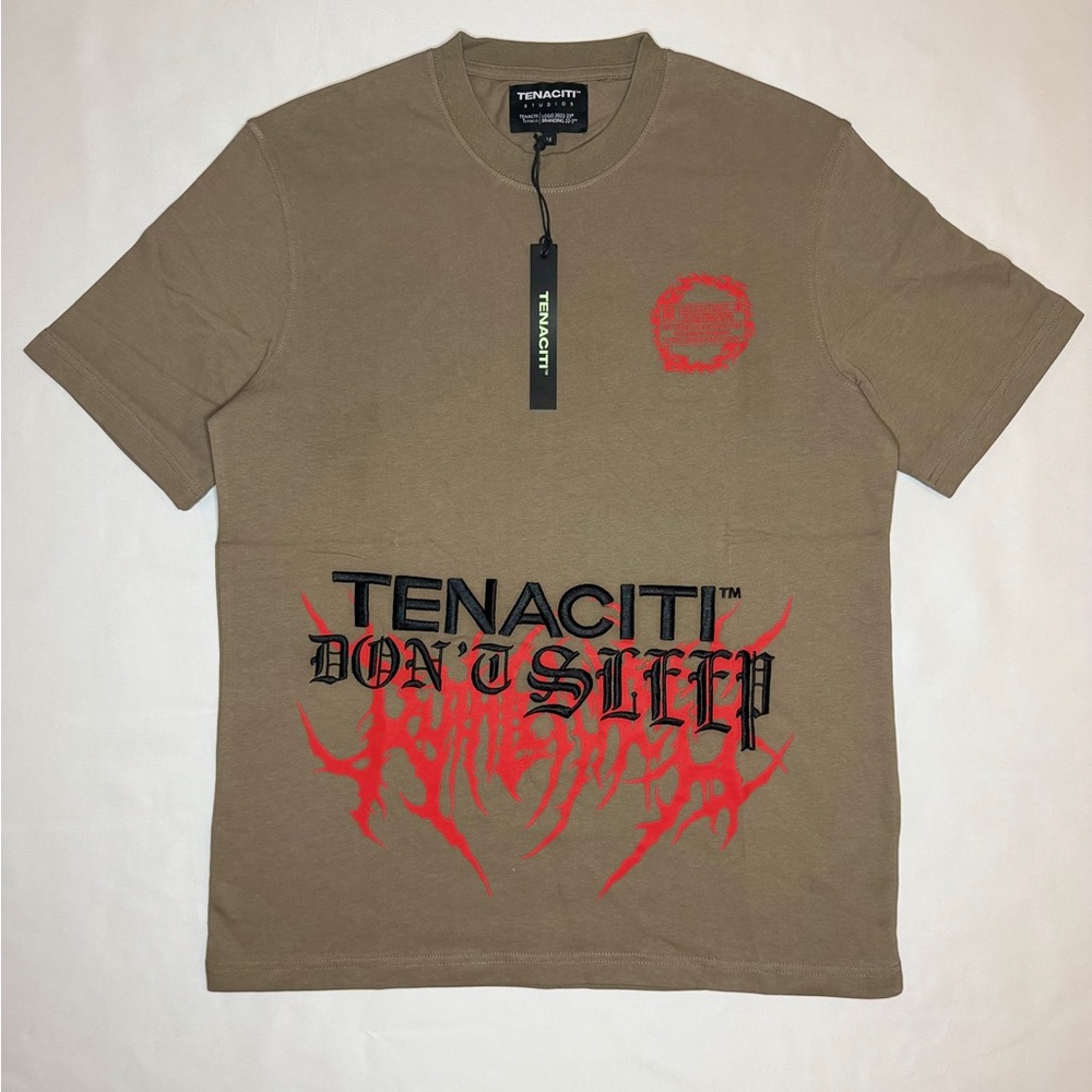 Tenacity Don’t Sleep Tan Graphic T-Shirt